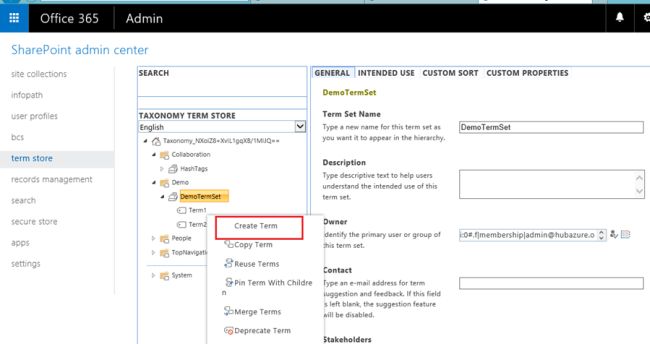 create multiple terms